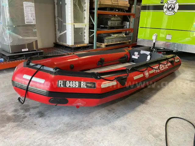 Zodiac MilPro inflatable boat.