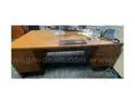 Set - Wood Office Desk &#x26; Matching Storage Console (2 pieces)