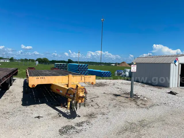 1997 Tow Master 10 Ton Trailer