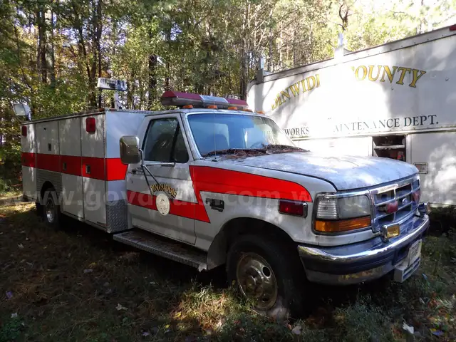 1995 Ford F-350 XLT Rescue Truck - Diesel