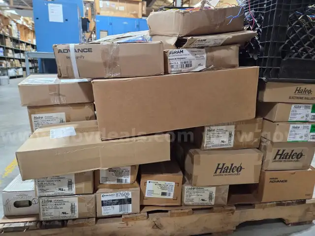 Pallet of Fluorescent Ballasts