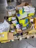 Pallet of Miscellaneous Electrical Construction Materials