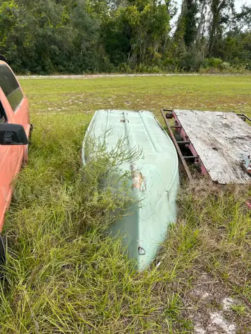 14 foot Johnsen fiberglass boat