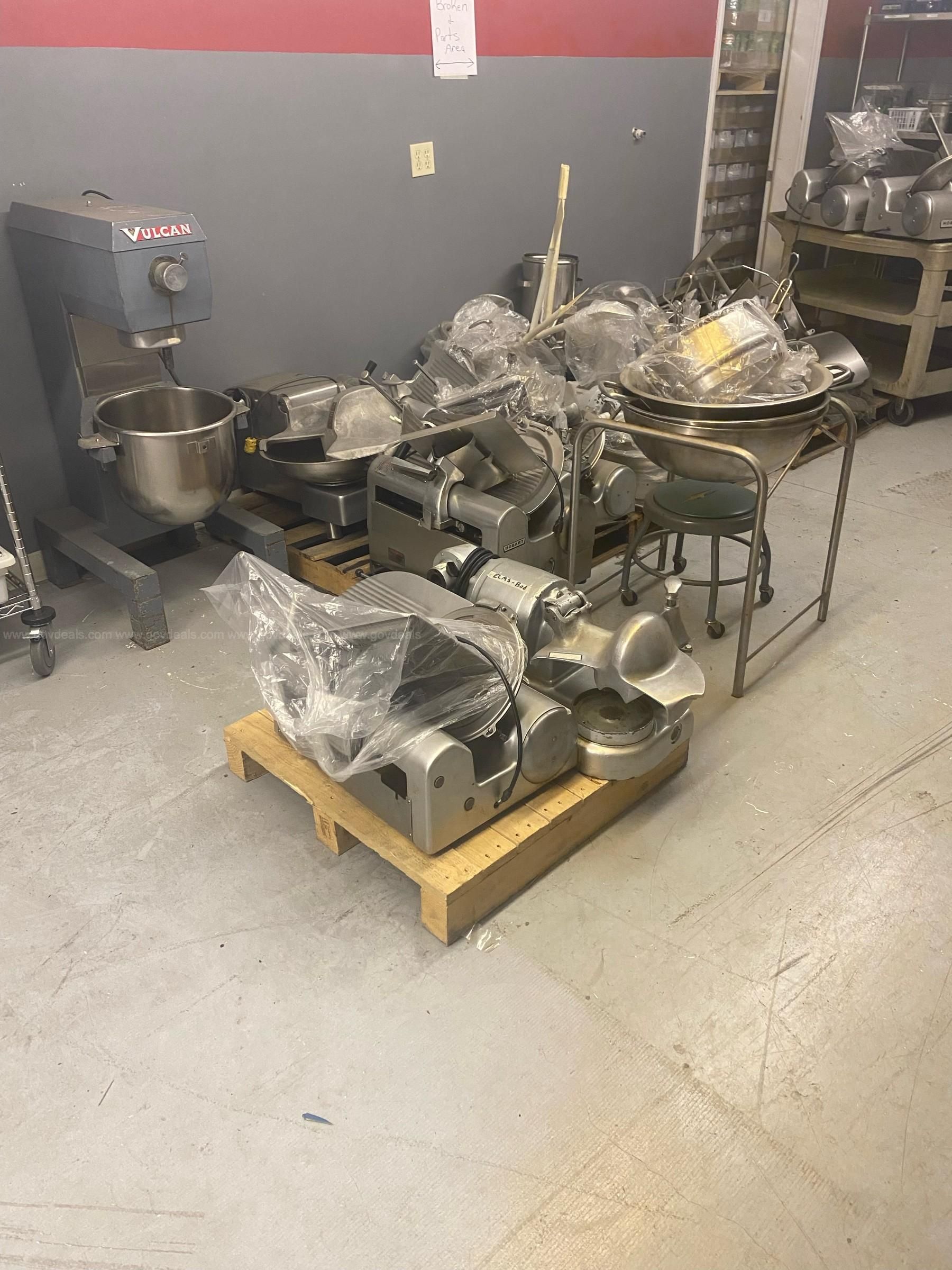 Mixed Lot Of Commercial Kitchen Equipment GovDeals   5222 226 1 