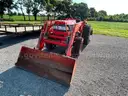 Kubota L4310HST with Kubota Lift Bucket and Massey Ferguson Box Blade Included
