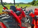 Kubota L4310HST with Kubota Lift Bucket and Massey Ferguson Box Blade Included