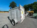 HaulMaster Enclosed Trailer - Used as a Portable Bathroom