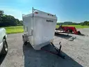 HaulMaster Enclosed Trailer - Used as a Portable Bathroom