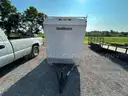 HaulMaster Enclosed Trailer - Used as a Portable Bathroom