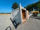 HaulMaster Enclosed Trailer - Used as a Portable Bathroom