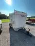 HaulMaster Enclosed Trailer - Used as a Portable Bathroom