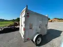 HaulMaster Enclosed Trailer - Used as a Portable Bathroom