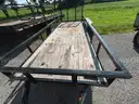 2010 Albright Trailer MFG LLC Utility Rear Ramp Trailer
