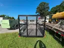 2010 Albright Trailer MFG LLC Utility Rear Ramp Trailer