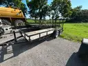 2010 Albright Trailer MFG LLC Utility Rear Ramp Trailer