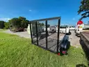 2010 Albright Trailer MFG LLC Utility Rear Ramp Trailer