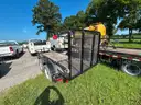 2010 Albright Trailer MFG LLC Utility Rear Ramp Trailer