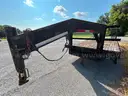 2005 Albright Trailer MFG LLC Flatbed Gooseneck Trailer