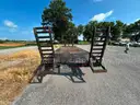 2005 Albright Trailer MFG LLC Flatbed Gooseneck Trailer