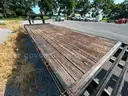 2005 Albright Trailer MFG LLC Flatbed Gooseneck Trailer