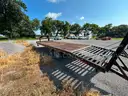 2005 Albright Trailer MFG LLC Flatbed Gooseneck Trailer