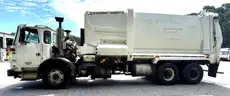 2014 Autocar ACX-64/New Way ASL29, 29 Yard Automated Side Loader Refuse Truck