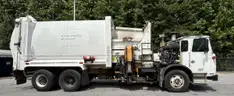 2014 Autocar ACX-64/New Way ASL29, 29 Yard Automated Side Loader Refuse Truck