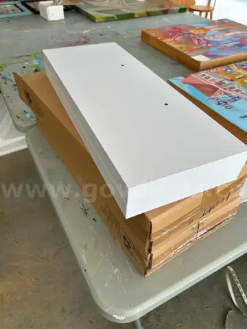 A LOT OF 6 AMADA HOMEFURNISHING FLOATING SHELVES.