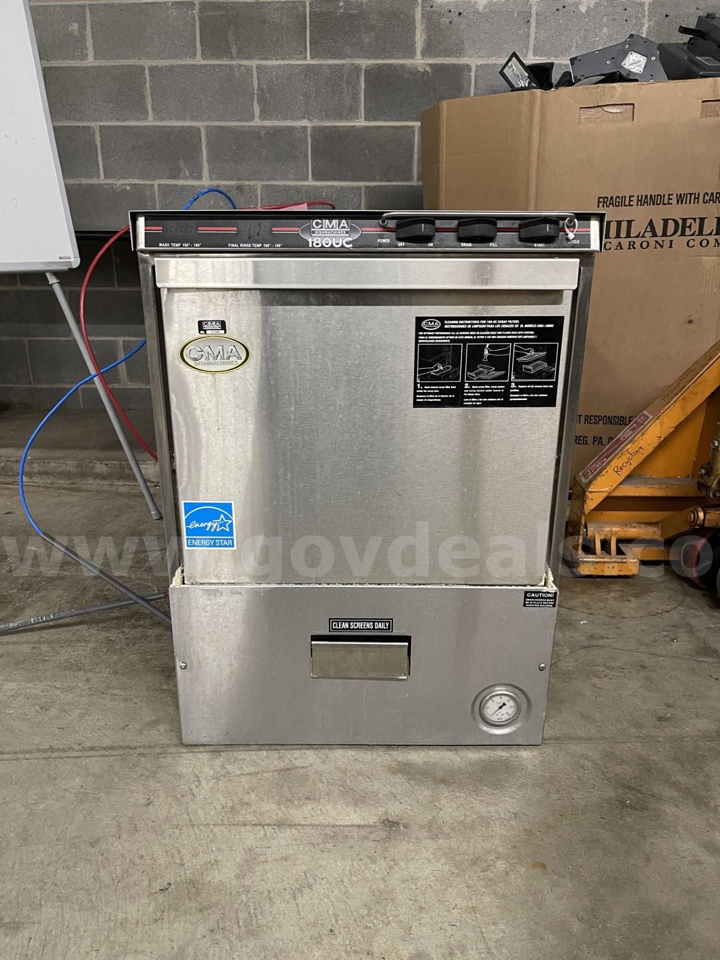 Cma 180 hot sale dishwasher