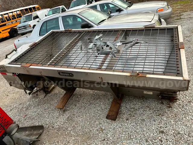 Salt Spreader. It is unknown if all the parts are there.