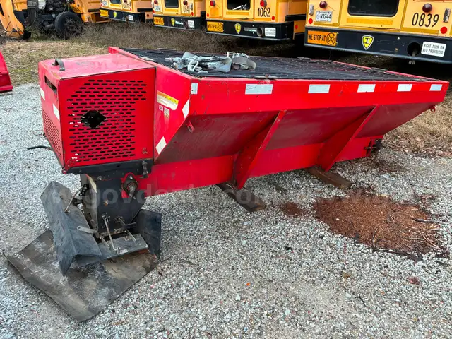 Salt Spreader. It is unknown if all the parts are there.