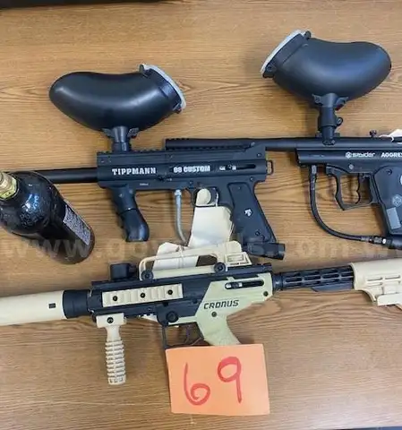 Air Soft Rifle &#x26; Paintball Guns