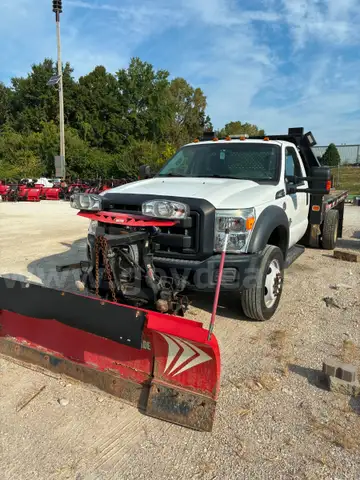 2015 Ford F-550 with plow
