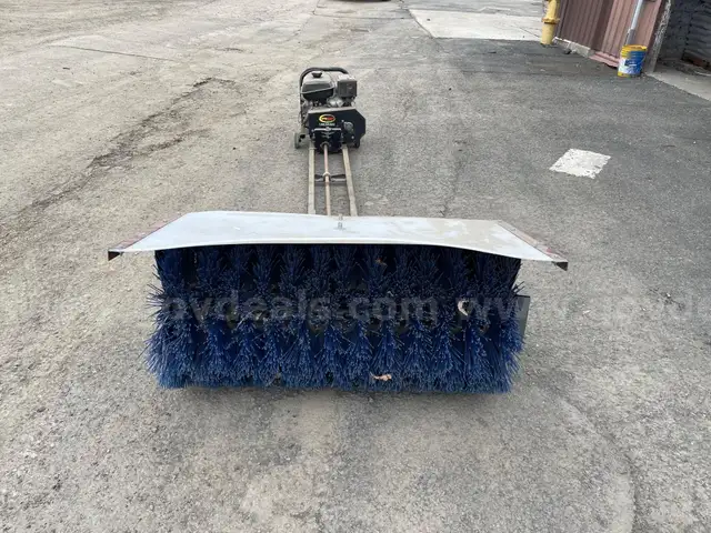 ATV mounted snow sweeper/broom-Used