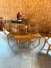 Wooden Table and 5 chairs