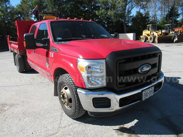 2011 Ford F-350 SD XL Crew Cab DRW 2WD Dump Truck