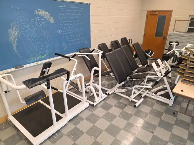 LOT of 13 1990&#x27;s Style Curves Exercise Equipment