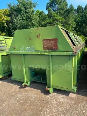 20 yard recycling container