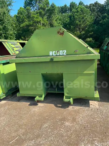20 yard recycling container