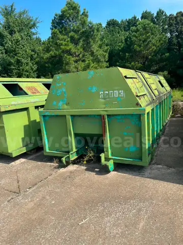 20 yard recycling container