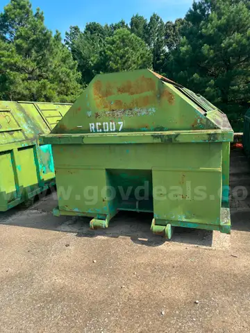 20 yard recycling container