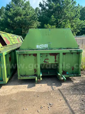 20 yard recycling container