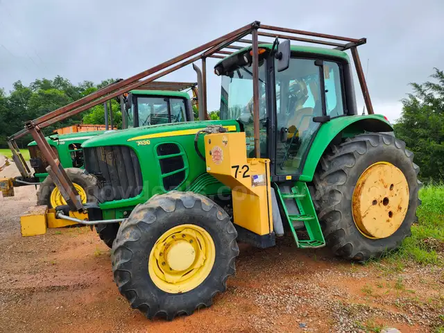 John Deere 7130 Tractor with 50&#x22; Boom Mower