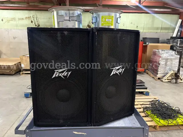 Lot 4 Audio Equipment - 254 lbs
