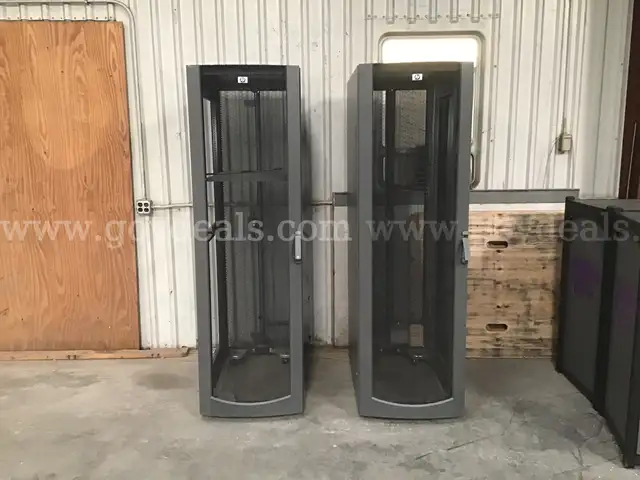 Lot 1 - "2" - HP  42U server racks