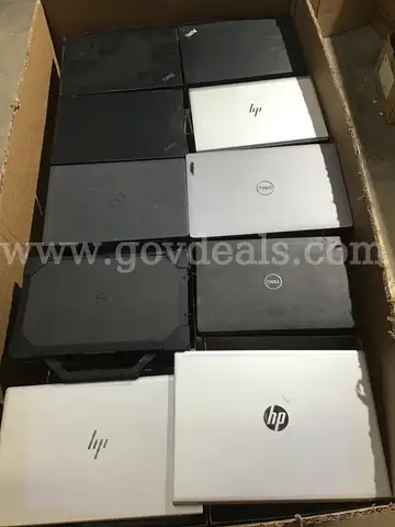 Lot 14 - 95 Laptop Computers - 453lbs including gaylord box and pallet