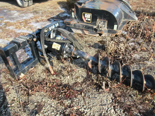 Caterpillar Auger Attachment