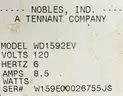 Two (2) Nobles Carpet Extractors - Being Auctioned For Parts