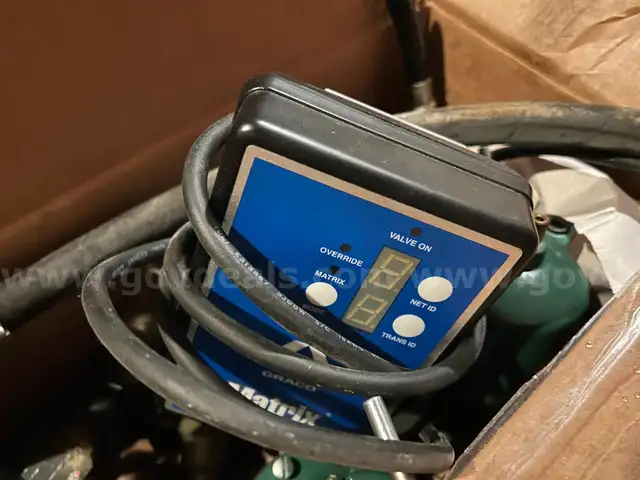 Graco fluid management system , pump control for oil tanks coolant and other fluids.