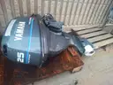 Yamaha 25hp outboard motor used low hours, complete